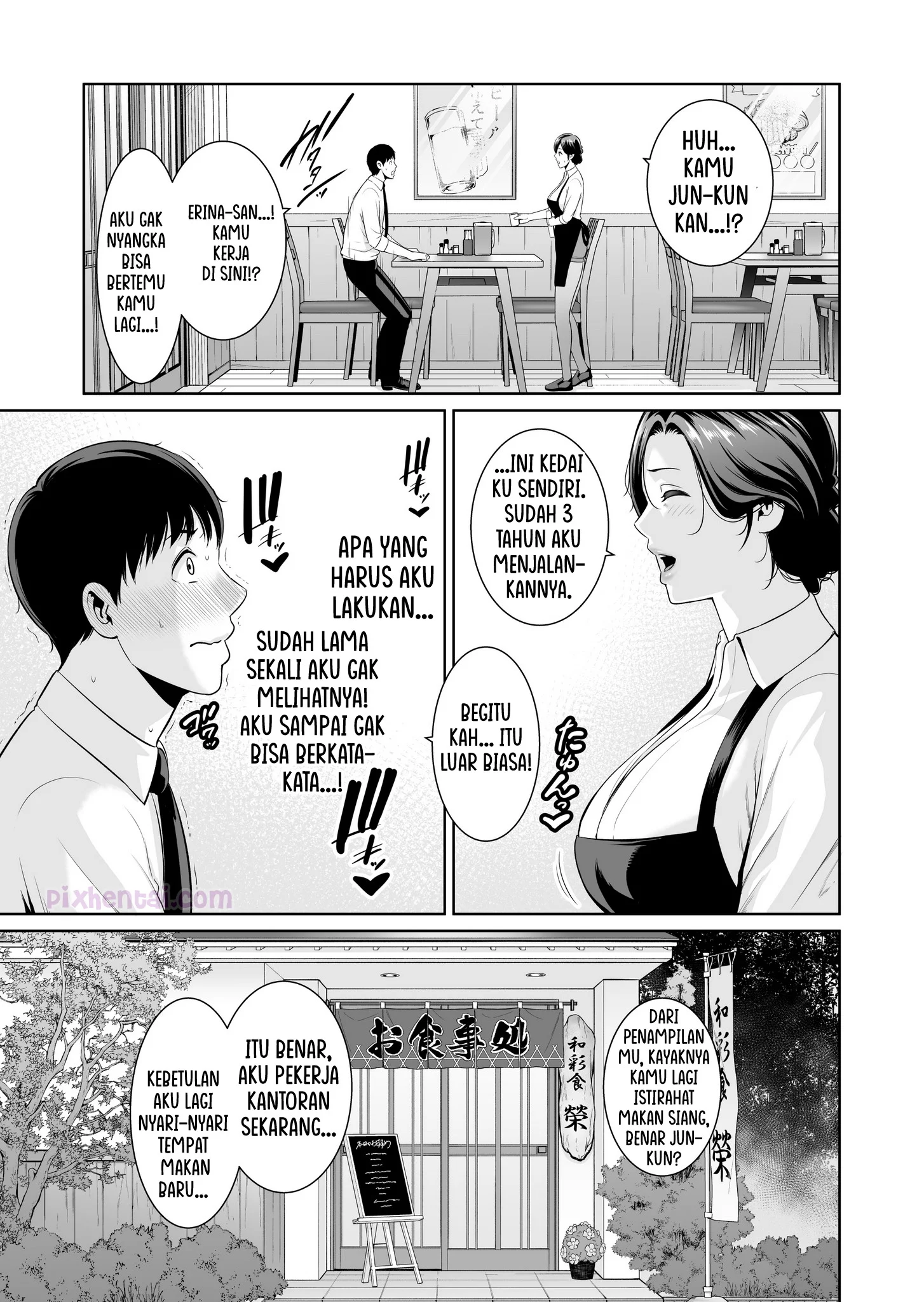 Komik hentai xxx manga sex bokep Otonari no Hitozuma 45 Toshi no Sa Nante Shimo 2
